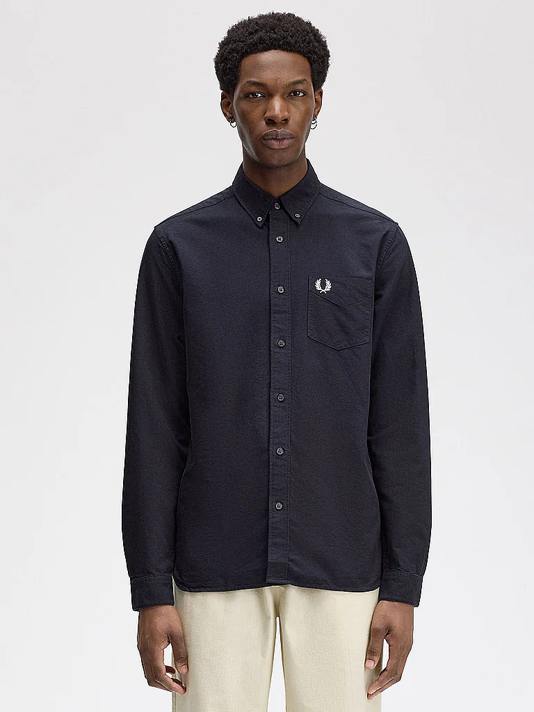 Fred Perry Shirt Blue S Men 2